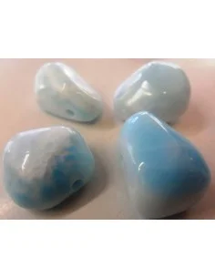 Aragonite bleue en pendentif 2