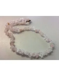 Quartz rose collier baroque 2