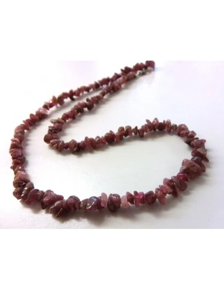 Tourmaline rose collier baroque Tourmaline rose collier baroque