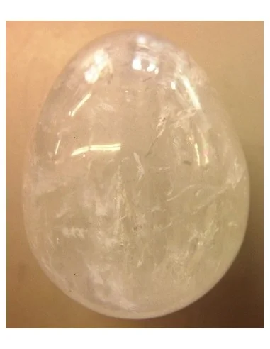 Oeuf Cristal, quartz 45 a 49mm