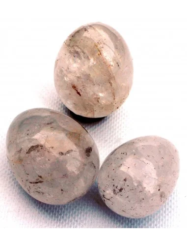 Oeuf Cristal, quartz 45 a 49mm