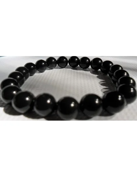 Obsidienne noire bracelet 8mm Obsidienne noire bracelet 8mm
