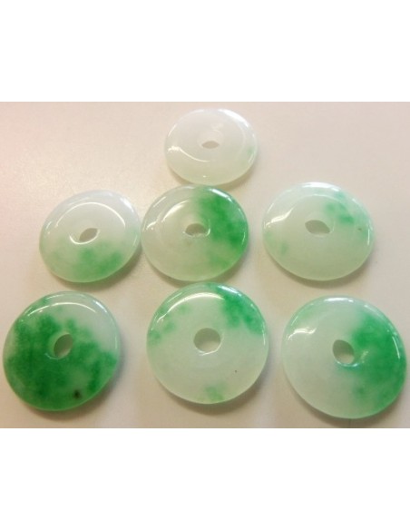 Pendentif Chrysocolle - PI Chinois ou Donut 40mm - France Minéraux