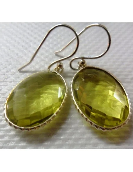 Boucles d'oreilles en citrine Boucles d'oreilles en citrine