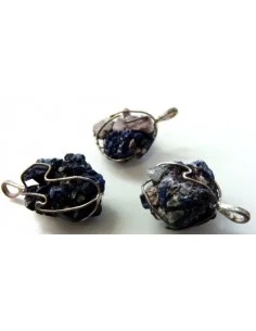 Azurite cristal pendentif
