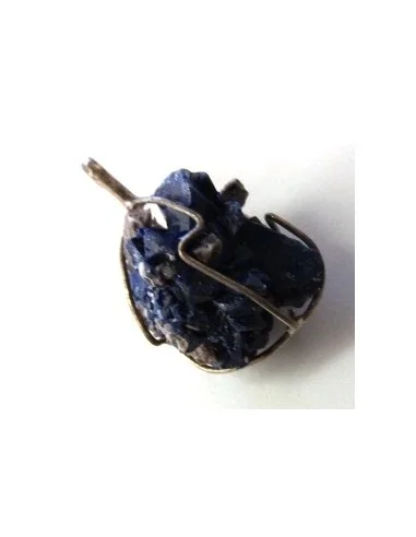 Azurite cristal pendentif