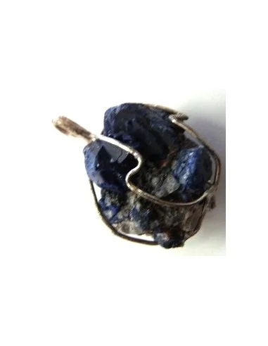 Azurite cristal pendentif