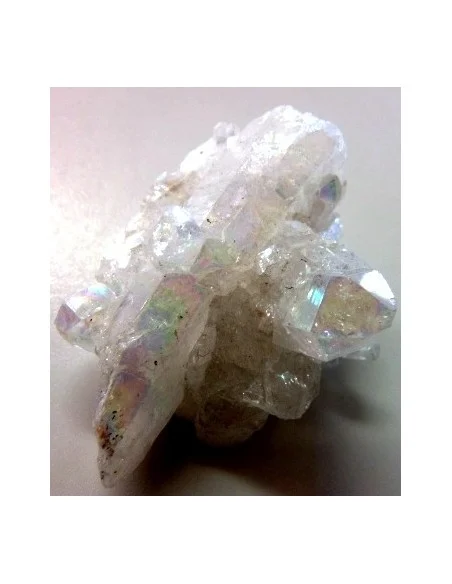 Aqua aura arc-en-ciel ange geode