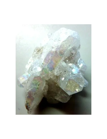 Aqua aura arc-en-ciel ange geode