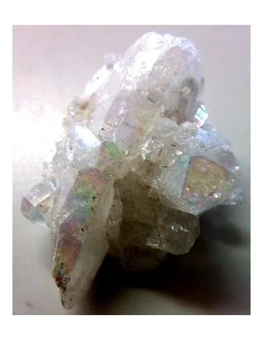 Aqua aura arc-en-ciel ange geode