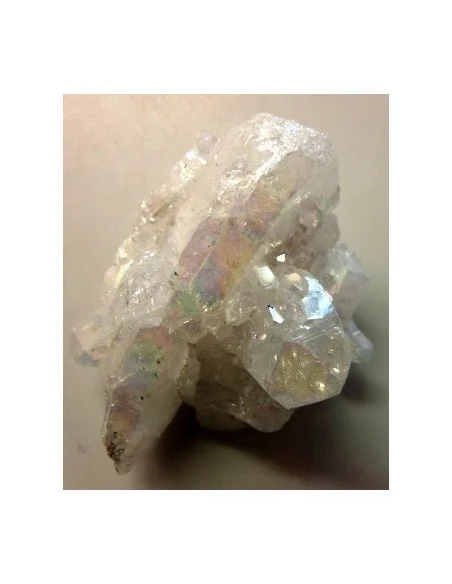 Aqua aura arc-en-ciel ange geode