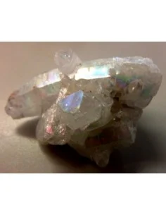 Aqua aura arc-en-ciel ange geode
