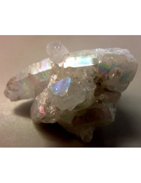 Aqua aura arc-en-ciel ange geode