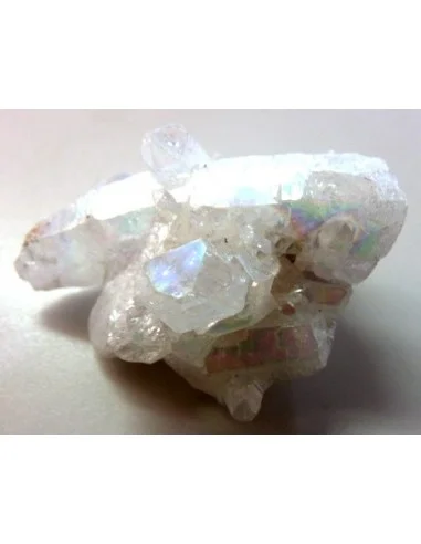 Aqua aura arc-en-ciel ange geode