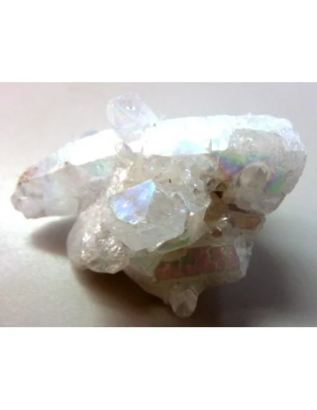 Aqua aura arc-en-ciel ange geode