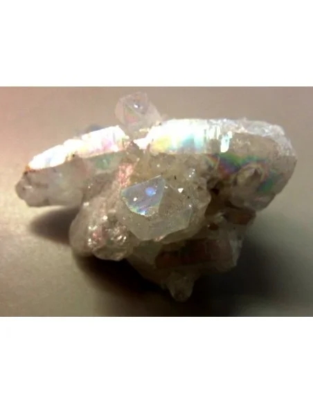 Aqua aura arc-en-ciel ange geode