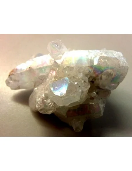 Aqua aura arc-en-ciel ange geode