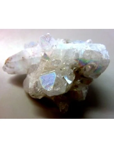Aqua aura arc-en-ciel ange geode
