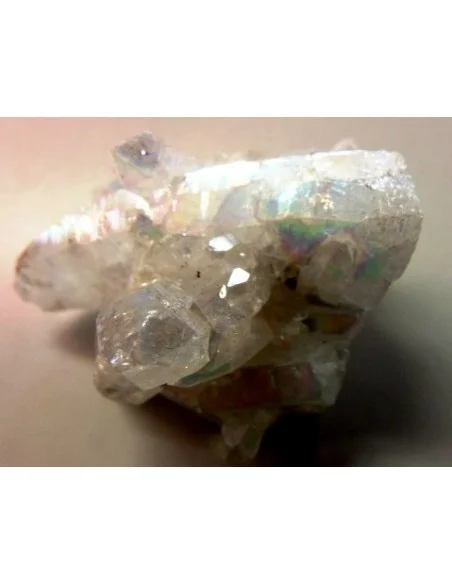 Aqua aura arc-en-ciel ange geode