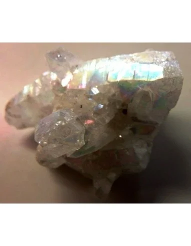 Aqua aura arc-en-ciel ange geode