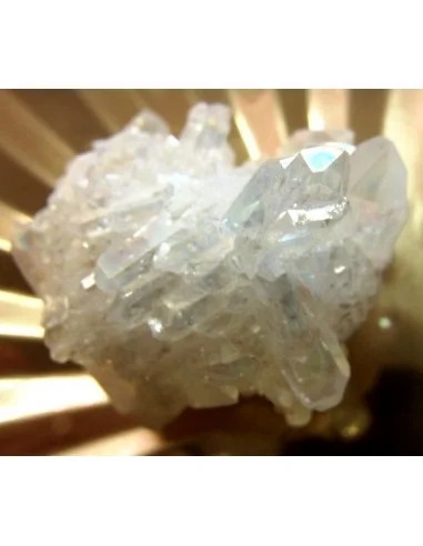 Aqua aura  ange arc-en-ciel geode