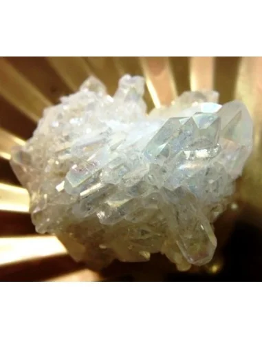 Aqua aura  ange arc-en-ciel geode