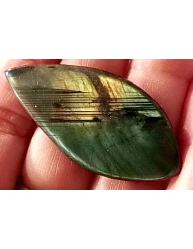 Spectrolite pendentif argent