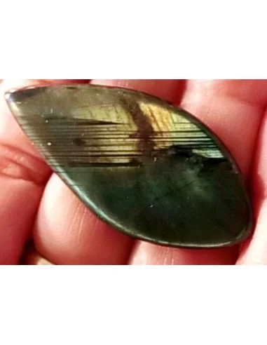 Spectrolite pendentif argent