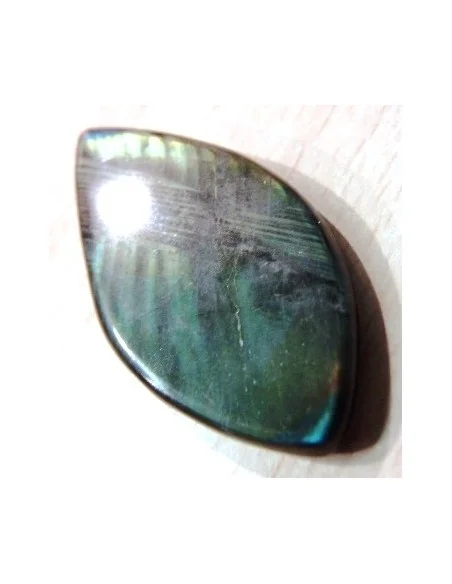 Spectrolite pendentif argent