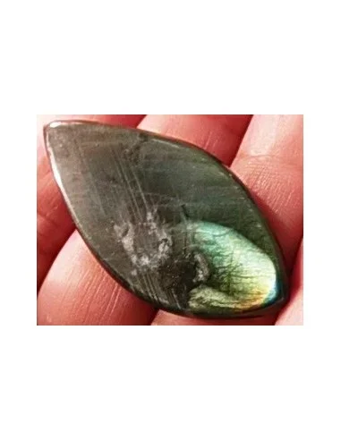 Spectrolite pendentif argent