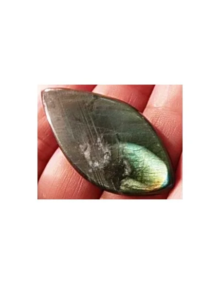 Spectrolite pendentif argent