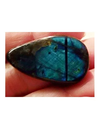 Spectrolite pendentif argent