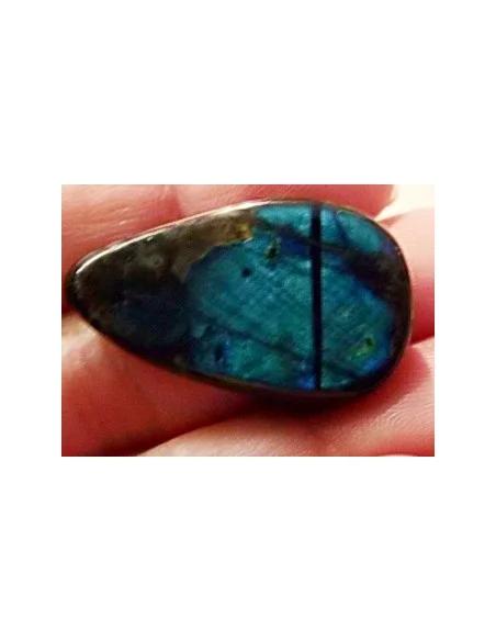 Spectrolite pendentif argent