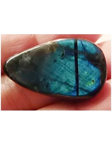 Spectrolite pendentif argent