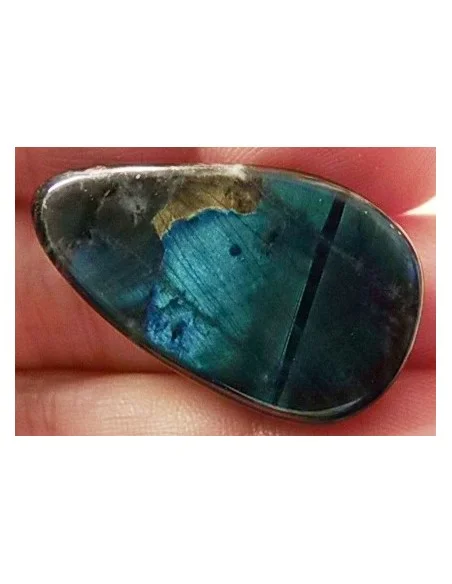 Spectrolite pendentif argent