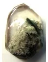 Cabochon de Tourmaline verte et lodolite