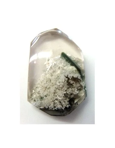 Cabochon de Tourmaline verte et lodolite