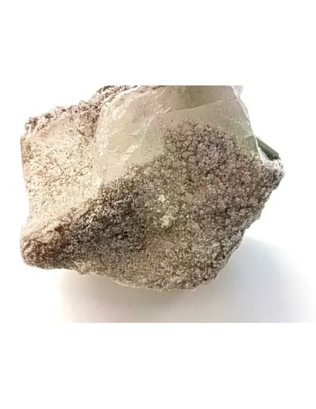 Tourmaline verte sur quartz