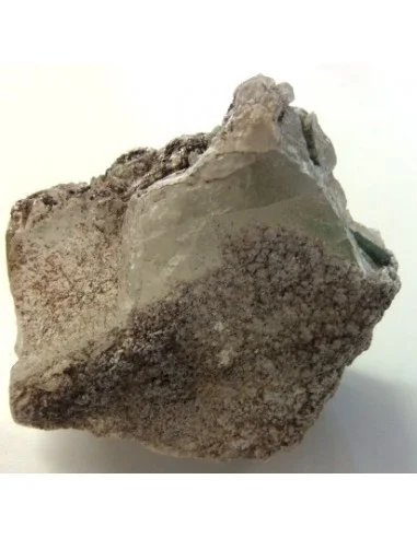 Tourmaline verte sur quartz