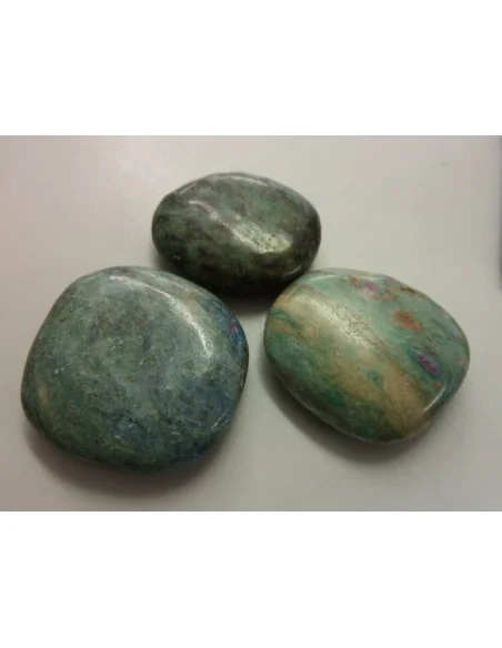 Zoisite rubis galet litotherapie 23 à 38g Zoisite rubis galet litotherapie 23 à 38g
