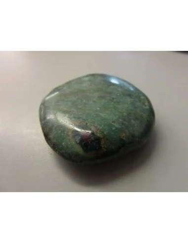 Zoisite rubis galet litotherapie 23 à 38g