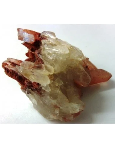 Quartz guerisseur, hematoide,  kundalini geode