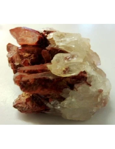 Quartz guerisseur, hematoide,  kundalini geode