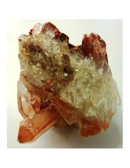 Quartz guerisseur, hematoide,  kundalini geode