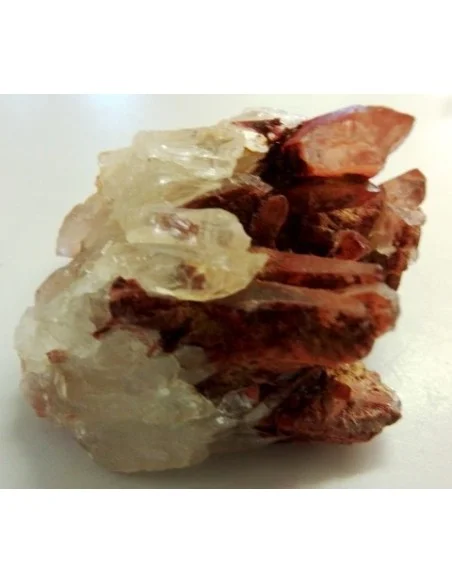 Quartz guerisseur, hematoide,  kundalini geode