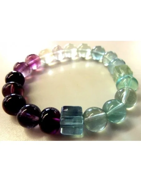 Fluorite bracelet 10mm
