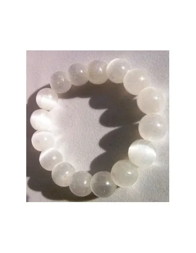 Selenite bracelet 11mm