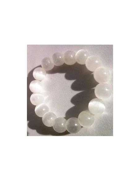 Selenite bracelet 11mm