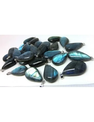 Labradorite pendentif argent