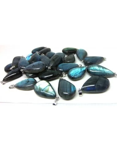 Labradorite pendentif argent